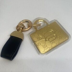 Fashion Gold and Black Keychain/keyholder